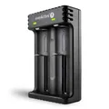 EVERACTIVE Smart Lithium LC200 USB Ladegerät Li-Ion 1000mA Schwarz Neu