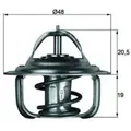Thermostat Kühlmittel MAHLE TX 1 87D für Opel Audi VW Daewoo Saab Kadett B 50