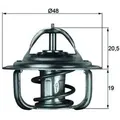 MAHLE Thermostat, Kühlmittel tx187d für Opel Ford Vaughall CUPRA