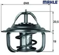 MAHLE TX187D Thermostat für Kühlmittel Thermostat Kühlmittel