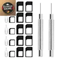 Nano SIM Kartenadapter 5 Stück Micro zu Regular mit SIM Extractor für Smartphone