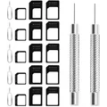 Nano SIM Adapter, Micro SIM zu Nano SIM, SIM-Adapter Kit, Kartenwechsel