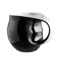 Luigi Colani Porzellan Ab ovo Black & White Kaffeebecher black 0,28 L Ab ovo Black & White 4145/926