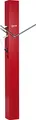 Wanduhr LOWELL, rot, B/H/L: 6cm x 65cm, Wanduhren, Wanduhr
