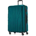 Suitline - Reisekoffer groß erweiterbar, Koffer XL 4 Rollen, Rollkoffer Hartschale, Trolley Hardcase Check-In Gepäck 20-23 kg, Gurtmaß 158 cm, T...