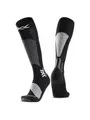 X-Socks Ski Discover OTC – Hochleistungs-Skisocken für Komfort & Unterstützung – O-Ring-Bandage für Stabilität – Ideal für Ski, Snowboard & Wintersport - Schwarz/Hellgrau, 35-38