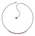 Konplott Kette Collier Water Cascade Glam Pink antik Silber Halskette Halbcollie