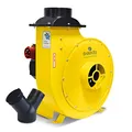 BAMATO Radialventilator Absauganlage AB-300 | inkl. Y-Adapter| 400V Elektromotor | 1500W Motorleistung | 2530m³/h Absaugleistung | Absauganlge Späneabsaugung