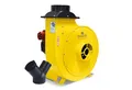BAMATO Absauganlage AB-300 inkl. Y-Adapter Absaugung 400V Radialventilator 2530m³/h, 1500 W, (1-tlg), Lüfterrad aus Metall, Späneabsaugung, Absauggebläse, 1950 Pa