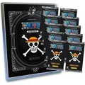 Panini One Piece Karten - Anniversary Sammelkarten (2025) - 1 Mappe + 10 Booster