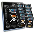 Panini Sammelkarte One Piece Karten - Anniversary Sammelkarten (2025), - 1 Mappe + 10 Booster