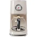 Silva Schneider Filterkaffeemaschine, Weiß, Kunststoff, 1,5 L, 15x34.5x23 cm, Küchengeräte, Kaffeemaschinen & Zubehör