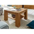Couchtisch Wildeiche 70x70x45 braun geölt KENT #314