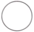 Hoopomania Hula-Hoop-Reifen Kinder Hula Hoop, Glitter Farben, Ø 80cm Silber