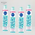 4x 200ml Nivea Trockenshampoo Fresh Volume Extra Volumen sofort frische