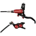 HOPE Scheibenbremse EVO TR4 | einzeln | schwarz/rot Vorderradbremse St