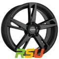 Carmani 16 Anton black matt 7.5x17" ET47 LK5 112 ML 66.6 Alufelgen 17 Zoll