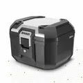 Kofferraum SHAD Terra tr41 Schwarz/Abdeckung Des Aluminium für Moto Ersatzteile