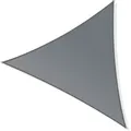 Toboli - Sonnensegel Dreieck 3x3x4,2m Windfester Sonnenschutz Uv 30+ Für Garten, Terrasse Und Balkon