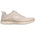 Skechers ARCH FIT ENGINEERED MESH LACE-UP W NATURAL TAUPE Sneaker 41 EU