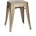 Hocker Vantaggio Metallic Champagner Hjh Office