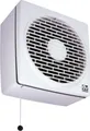 Fensterventilator mit Zugschalter Abluft Ventilator Fenster Lüfter 150/6 P-S