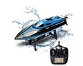 efaso RC-Boot H100 RC Boot mit LCD-Display - ferngesteuertes Boot 25kmh, Alarmsignal bei schwachem Akku