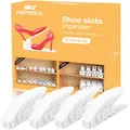 Schuhorganizer Platzsparend, 20 Stück Verstellbare Schuhstapler Platzsparend ...