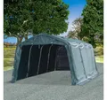 vidaXL Angelzelt, Weidezelt PVC 550 g/m² 3,3×6,4 m Dunkelgrün