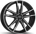 DEZENT KF dark Alufelgen Satz Black/polished 6,5x16 ET46 LK5 114 16 Zoll Felgen