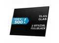 SUNNIVA® Solarmodul 2x 500 W FULL BLACK Bifazial Glas/Glas PV Modul Solarpanel - PMax 1000W (2x500W) Bifacial N-Type, für Balkonkraftwerk oder PV Solar Anlage