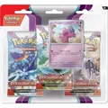 Forgita | 3 Booster-Packs | Pokemon Karten deutsch | Karmesin & Purpur