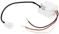 ChiliTec Mini Einbau Bewegungsmelder 12V= DC 5A 1-60W LED geeignet 56x34x25mm Micro Einbau Sensor Weiß
