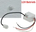 ChiliTec "CT-PIR Mini 12V" Einbau Bewegungsmelder LED geeignet 12V DC 360° weiß