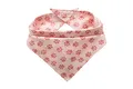 Hunde Bandana Kopftücher Hundehalstuch Dreieckstuch für Kleine, Mittelgroße und Große Hunde (Rosa, L)