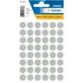 HERMA - Etikett 1858 rund 13mm grau 240 Etiketten