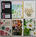 Geburtstag Blumen - 25 Glückwunschkarten im Sortiment - UVP ca. € 62,50 - 5 Deko