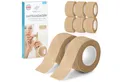 Health Press Bandage Fingerpflaster Selbsthaftend - 8x Pflaster Rolle (2,5cm x 4,5m)