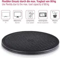 Hama Universal-Drehteller, 360° drehbar Drehscheibe Büro, Zuhause 00049591