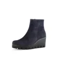 Gabor Damen Keilstiefeletten, Frauen Stiefeletten,Best Fitting,Bootee,Booties,halbstiefel,Kurzstiefel,uebergangsschuhe,Pazifik,41 EU / 7.5 UK
