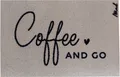 Mad about Mats Fußmatte Coffee, Rechteckig, Türvorleger, Küchenläufer, Küchenteppich, Beige, Kaffee, Mit Spruch "Coffee and go", Outdoor und Indoor, rutschfest, waschbar, 50 x 75 cm