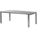 Diamond Gaden Palermo Ausziehtisch Edelstahl/HPL 210/270-330x100 cm ohne Beine