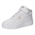 Puma Women Carina Street MID WTR Sneaker, Vapor Gray-Vapor Gray-Puma Gold, 42 EU