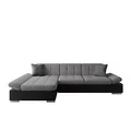 Mirjan24 Ecksofa Montana Sale mit Regulierbare Armlehnen, Eckcouch, L-Form Sofa, Wohnlandschaft, Couch, Farbauswahl (Soft 011 + Lux 05 + Lux 06, Seite: Links)