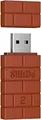 8BitDo USB Wireless Adapter 2 - Brown - Nintendo Switch / PC