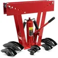 Rohrbiegemaschine Hydraulisch 12 T, Biegewinkel Bis 90°, Rohrbiegegerät Rohrbieger Mit 6 Presstücken 21,3-60,3 Mm, Biegemaschine Rohre - Wiltec