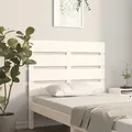 Kopfteil Weiß 90x3x80 Cm Massivholz Kiefer Vidaxl
