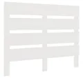 vidaXL Bett Kopfteil Weiß 90x3x80 cm Massivholz Kiefer (1-tlg)