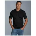 Trigema Poloshirt TRIGEMA Poloshirt DELUXE Piqué (1-tlg) schwarz XL (54/56)