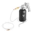 STAHLWERK Rostschutz-Sprühpistole 1100 ml 4-6 bar Hohlraumpistole, Druckbecherpistole, Unterbodenschutzpistole, Druckluftpistole, Hohlraumversiegelung, Korrosionsschutz